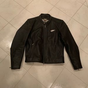 Harley Davidson genuine leather jacket.